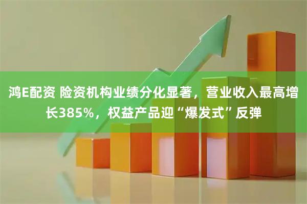 鸿E配资 险资机构业绩分化显著，营业收入最高增长385%，权益产品迎“爆发式”反弹