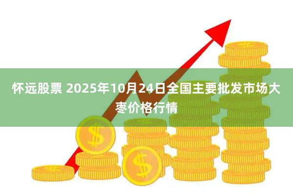 怀远股票 2025年10月24日全国主要批发市场大枣价格行情